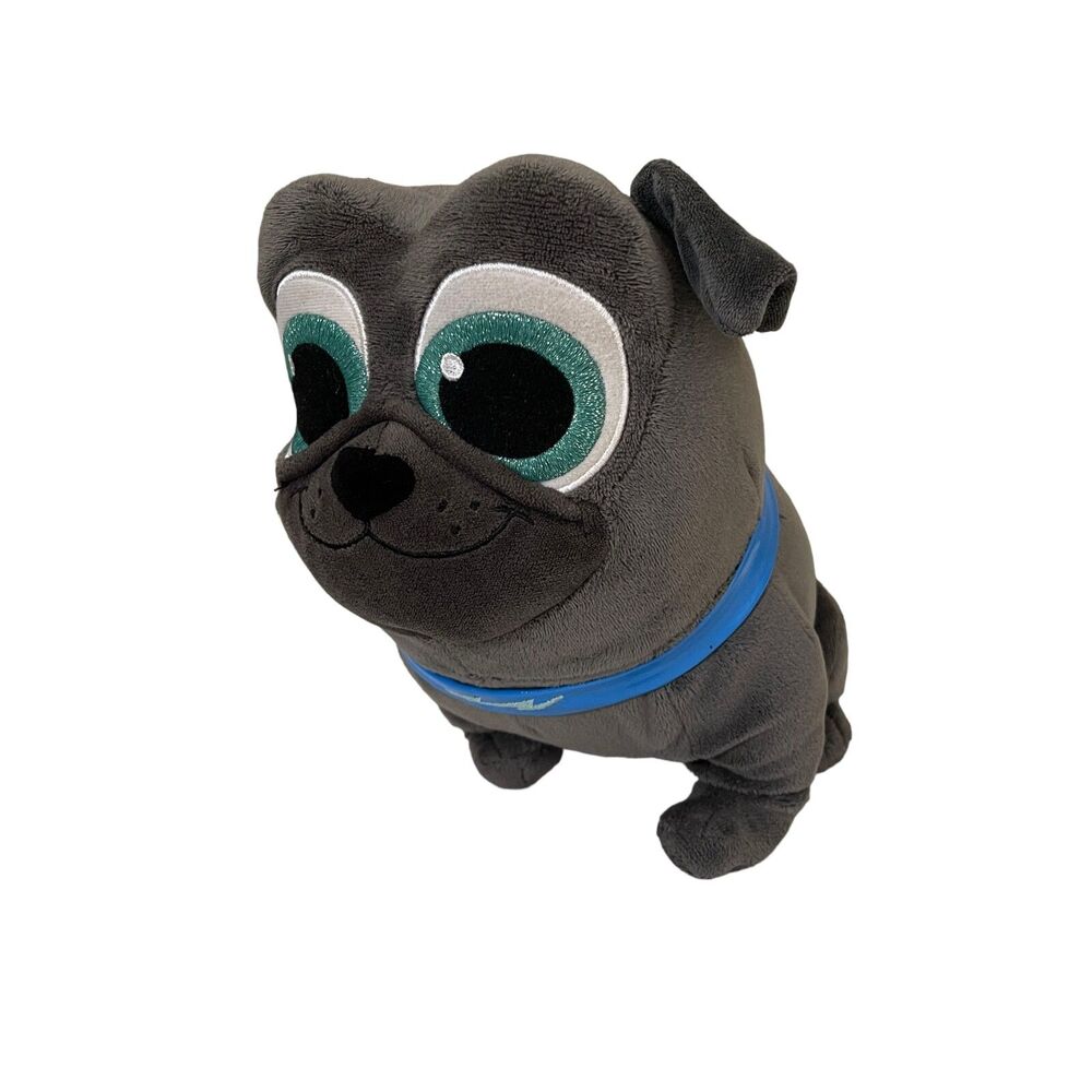 Disney Parks Bingo Puppy Dog Pals Stuffed Animal Plush 9" Black Disney Juniors